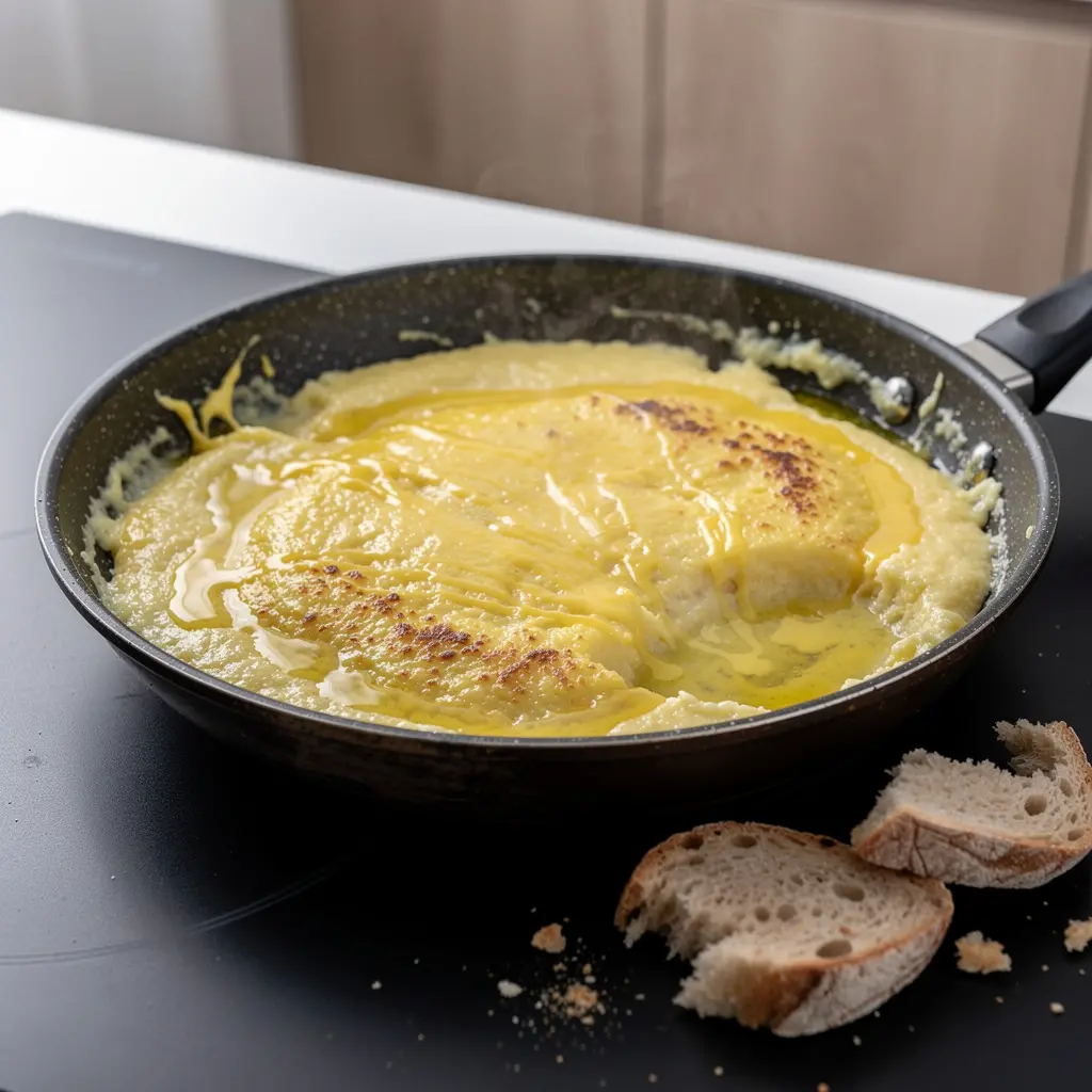 Muhlama – turecka serowa potrawa z mąką kukurydzianą