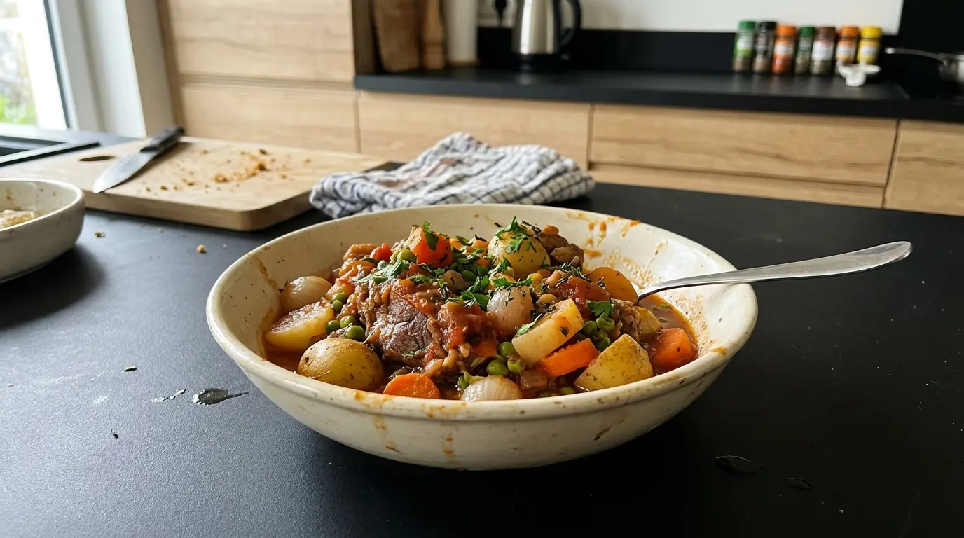 Navarin d’agneau – ragoût d’agneau français aux légumes de printemps