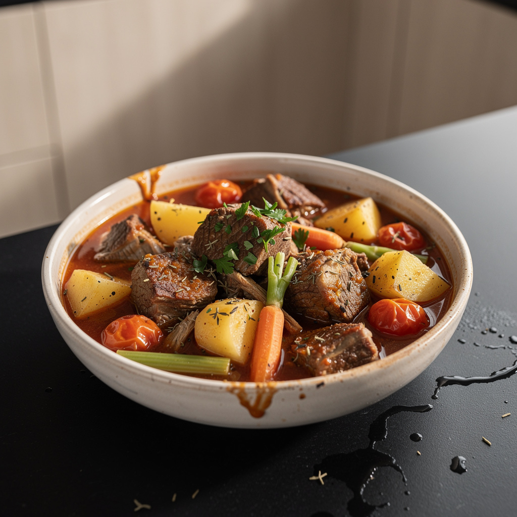Navarin d’agneau – French lamb stew with spring vegetables