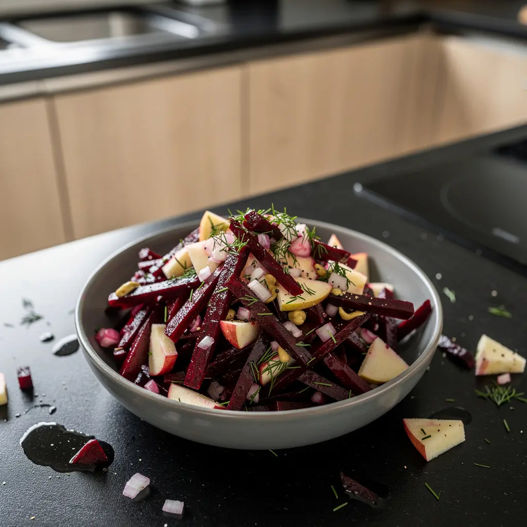 Salade allemande de betteraves Rote-Bete-Salat