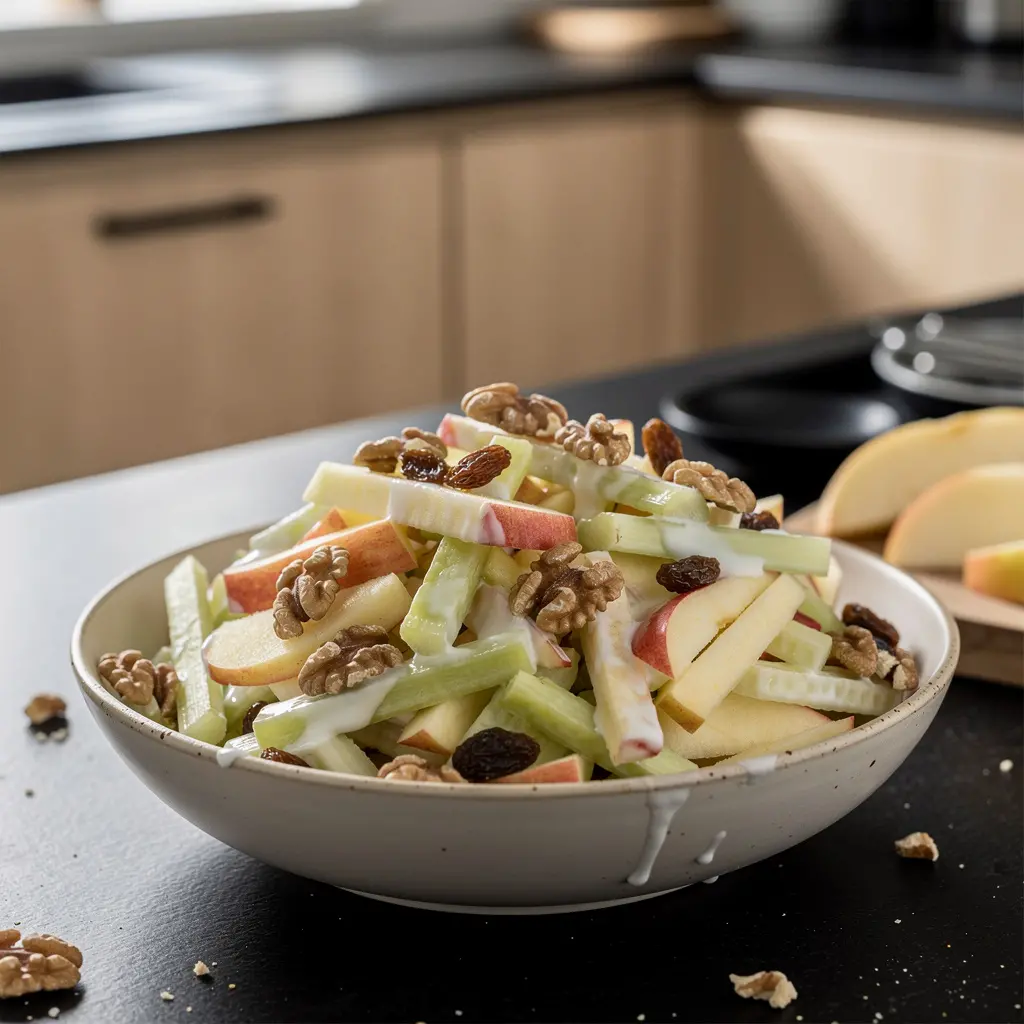 Niemiecka sałatka z jabłek i selera Apfel-Sellerie-Salat