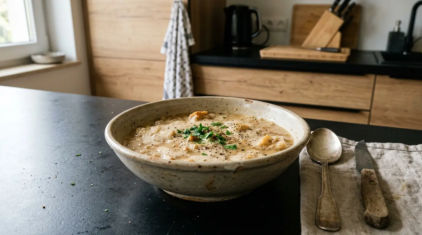 Niemiecka zupa piwna Biersuppe