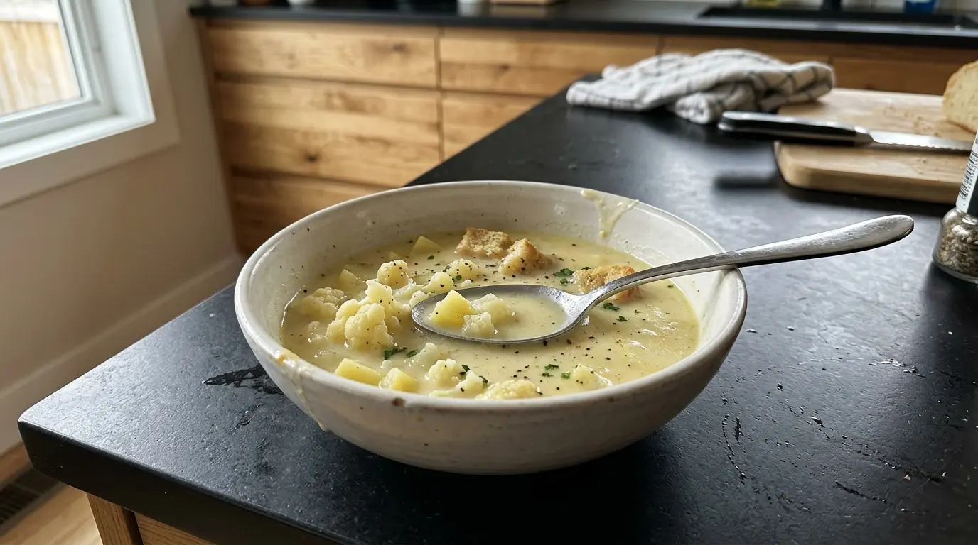 Niemiecka zupa z kalafiorem Blumenkohlsuppe