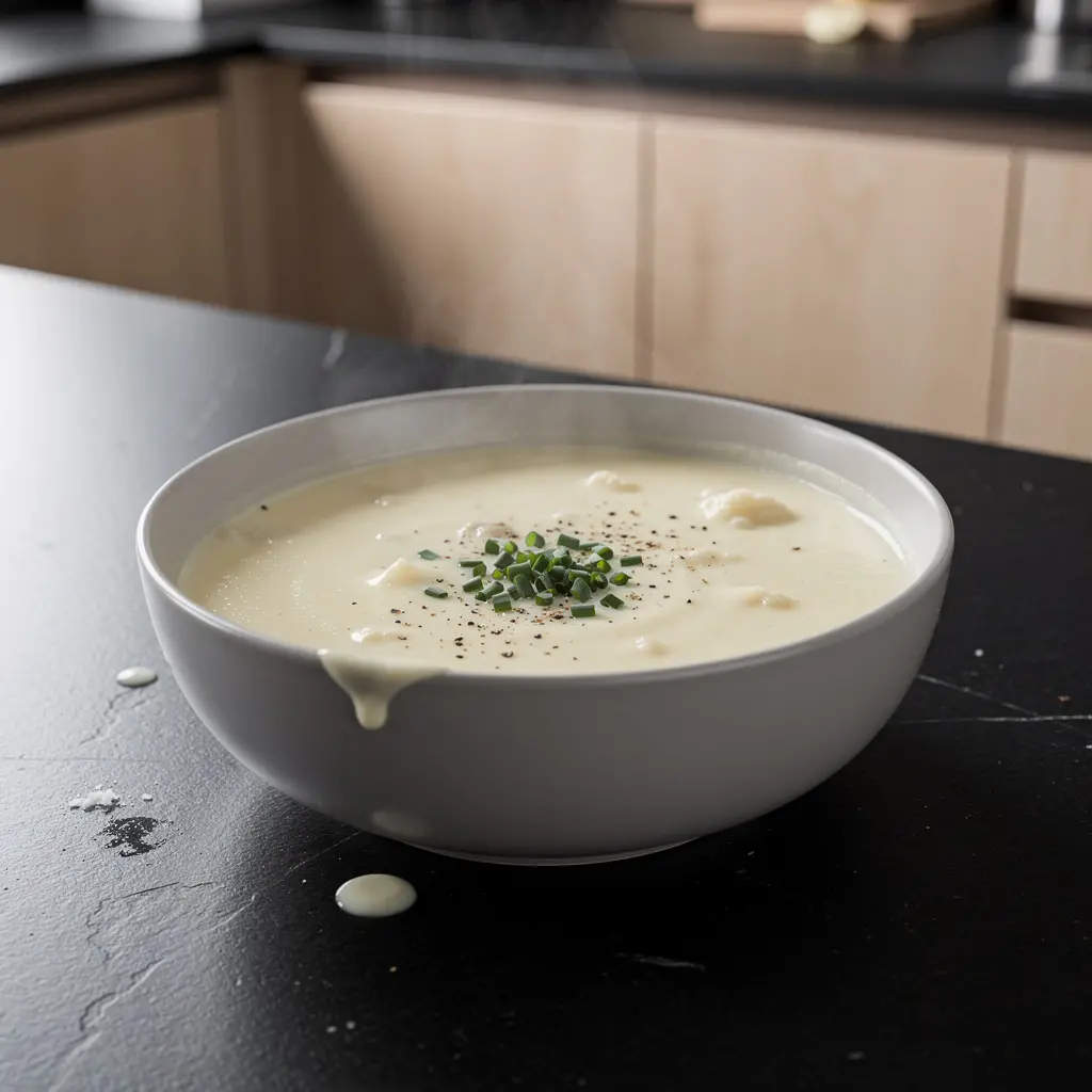 Soupe allemande au chou-fleur Blumenkohlsuppe
