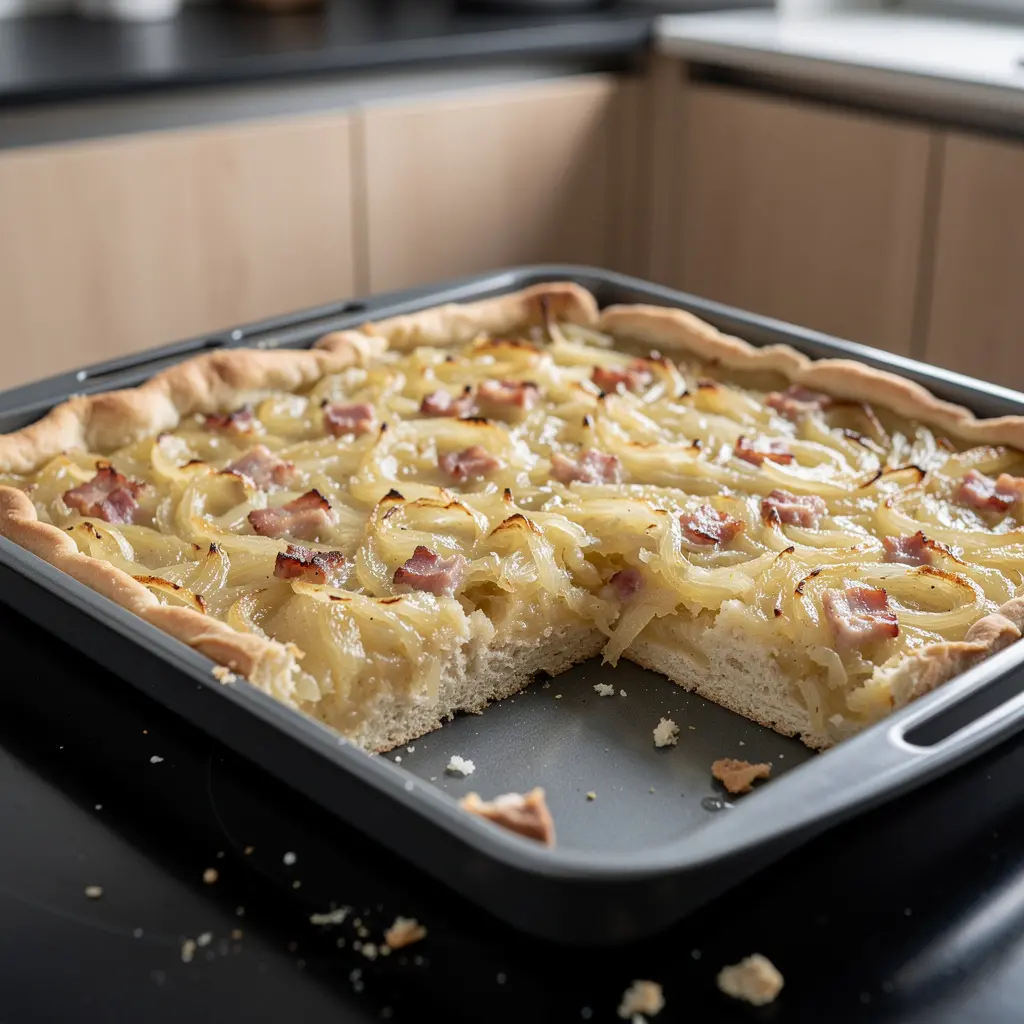 Tarte allemande aux oignons Zwiebelkuchen