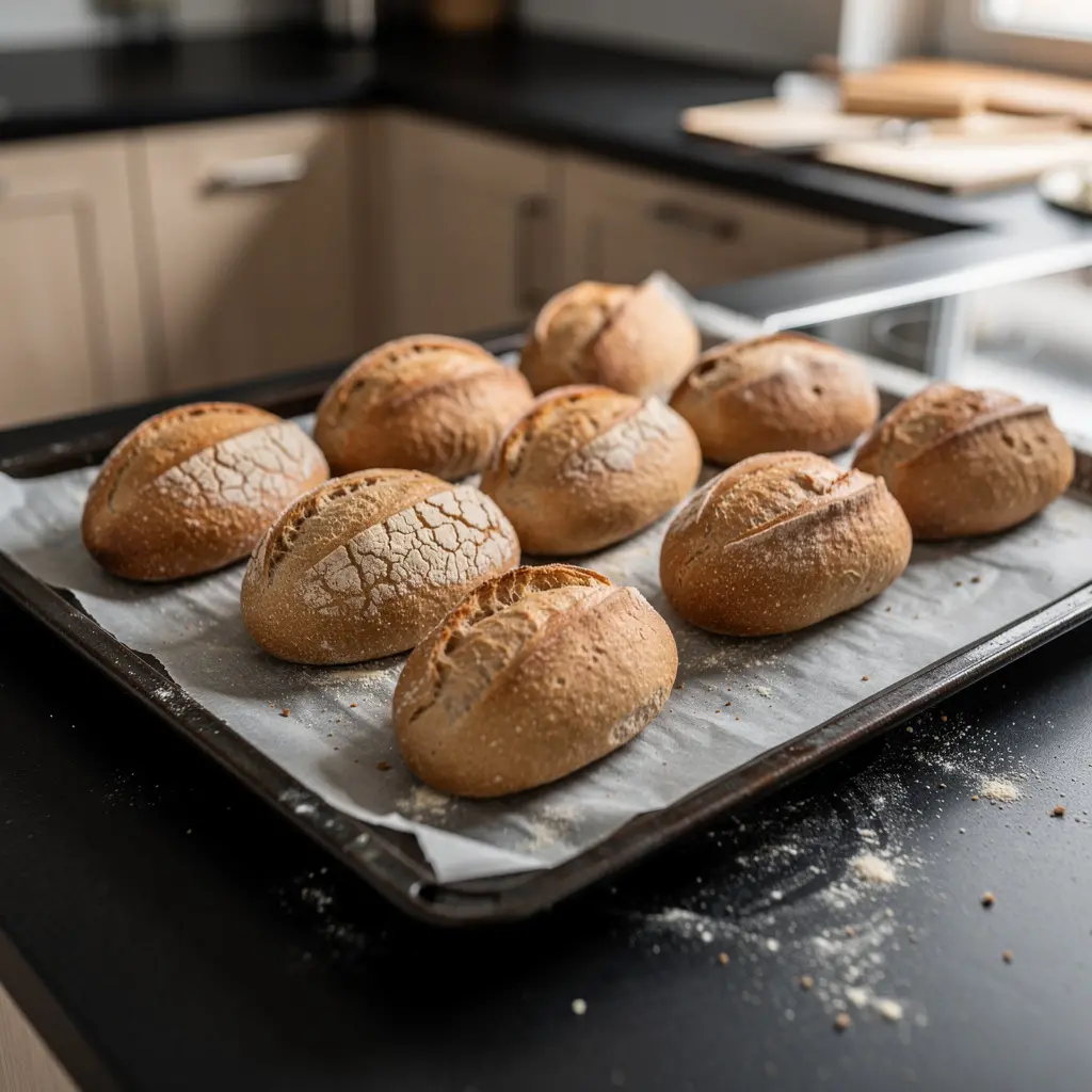 Deutsche Frühstücksbrötchen