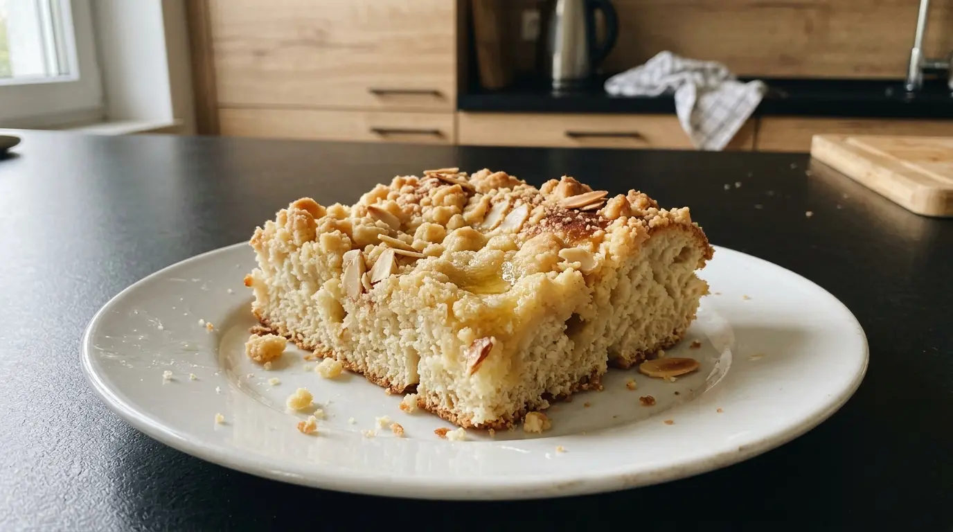 German Butter Cake with Crumb Topping Butterkuchen