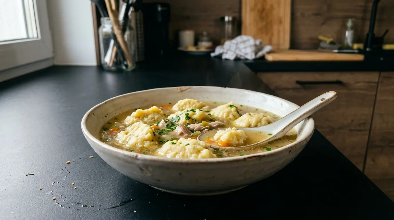 Niemieckie kluseczki z semoliny Grießklößchen do zupy