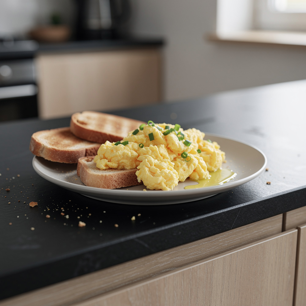 Oeufs brouillés à la crème – kremowa jajecznica po francusku