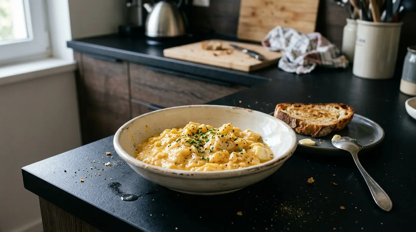 Oeufs brouillés à la crème – kremowa jajecznica po francusku
