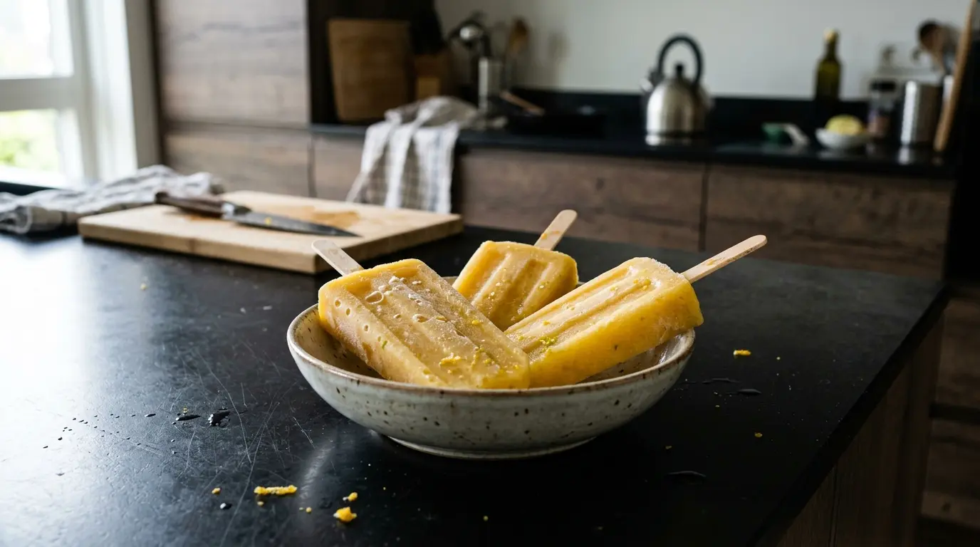 Paletas de mango – mrożone lody z mango i limonką