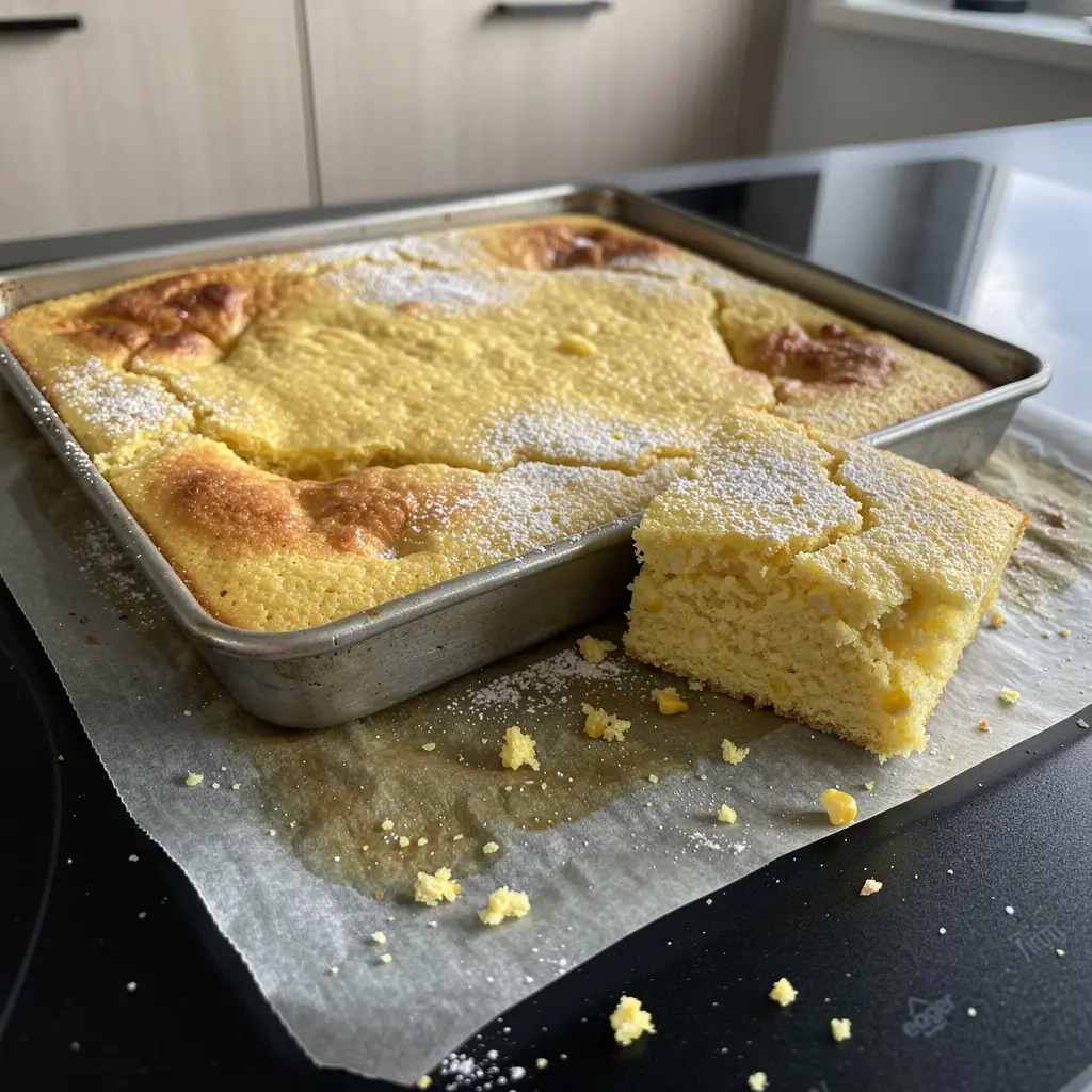 Pan de elote – Moist Corn Cake