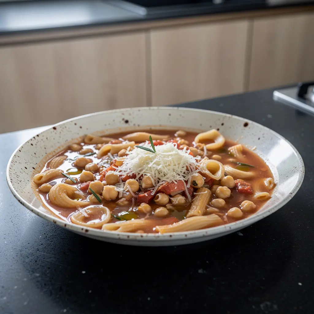 Pasta e ceci – makaron z ciecierzycą po włosku