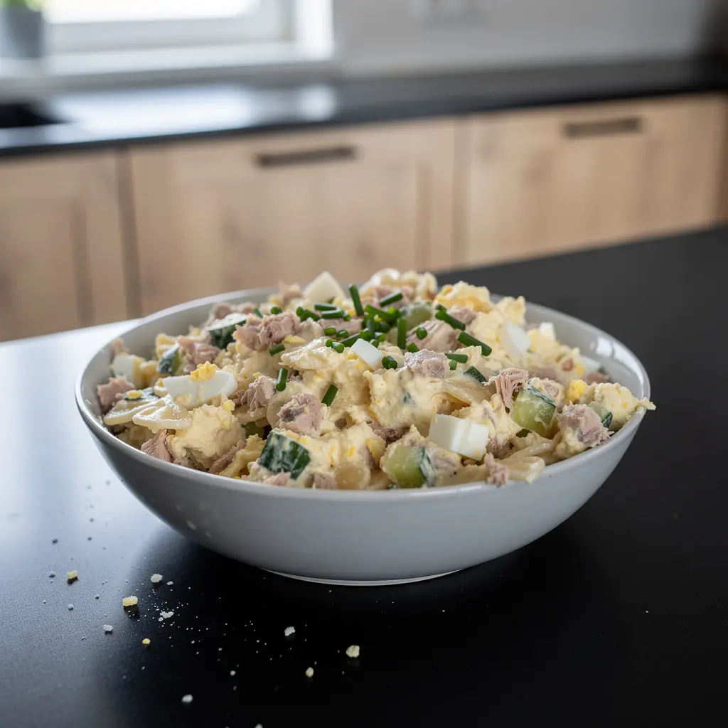 Pasta z jajek i tuńczyka do kanapek