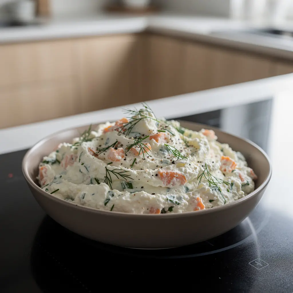 Smoked Salmon and Curd Cheese Spread