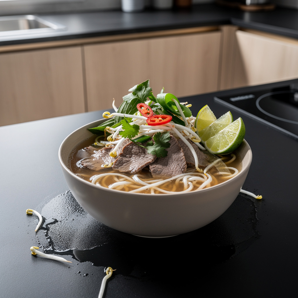 Pho bo – sopa vietnamita de ternera