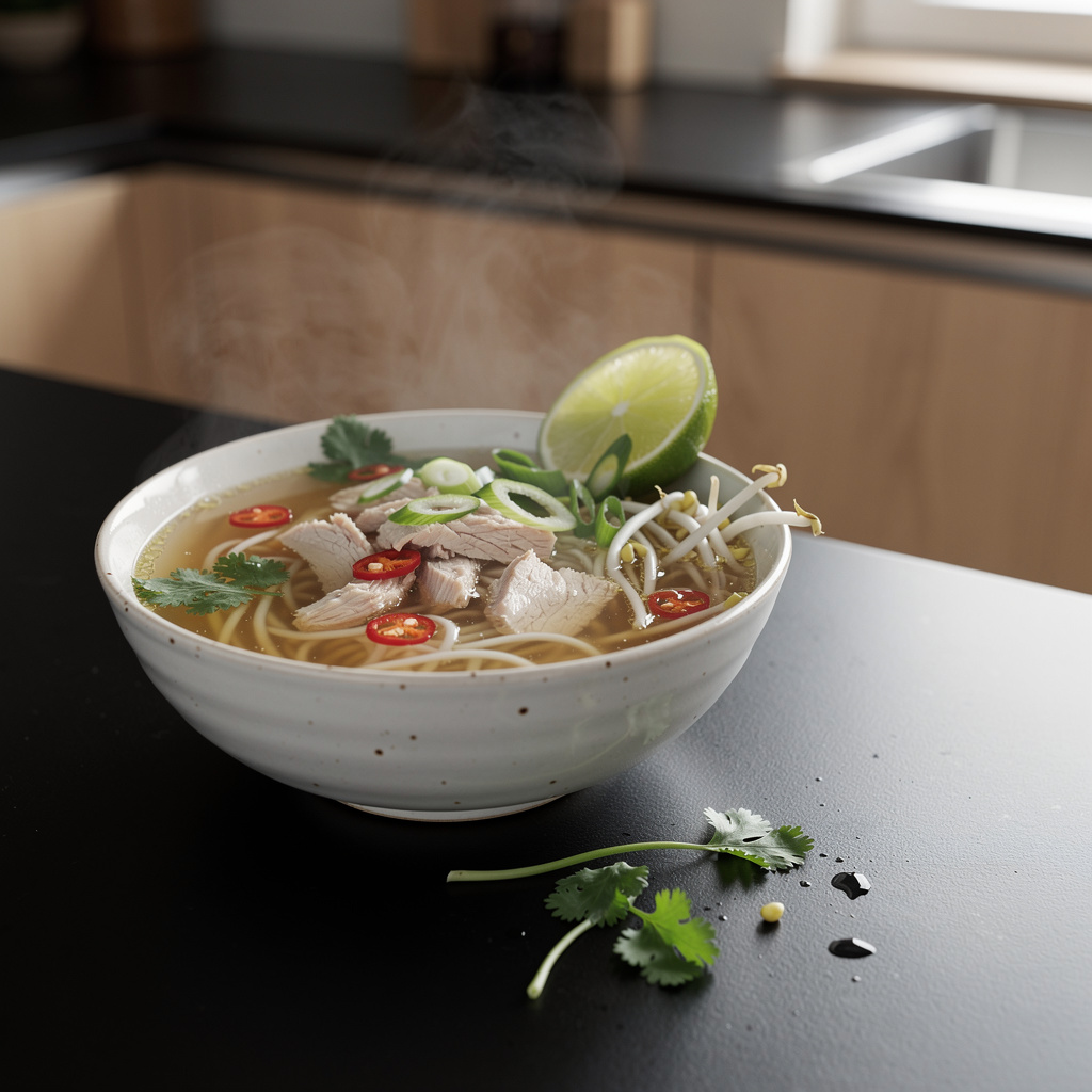 Pho ga – wietnamska zupa z kurczakiem