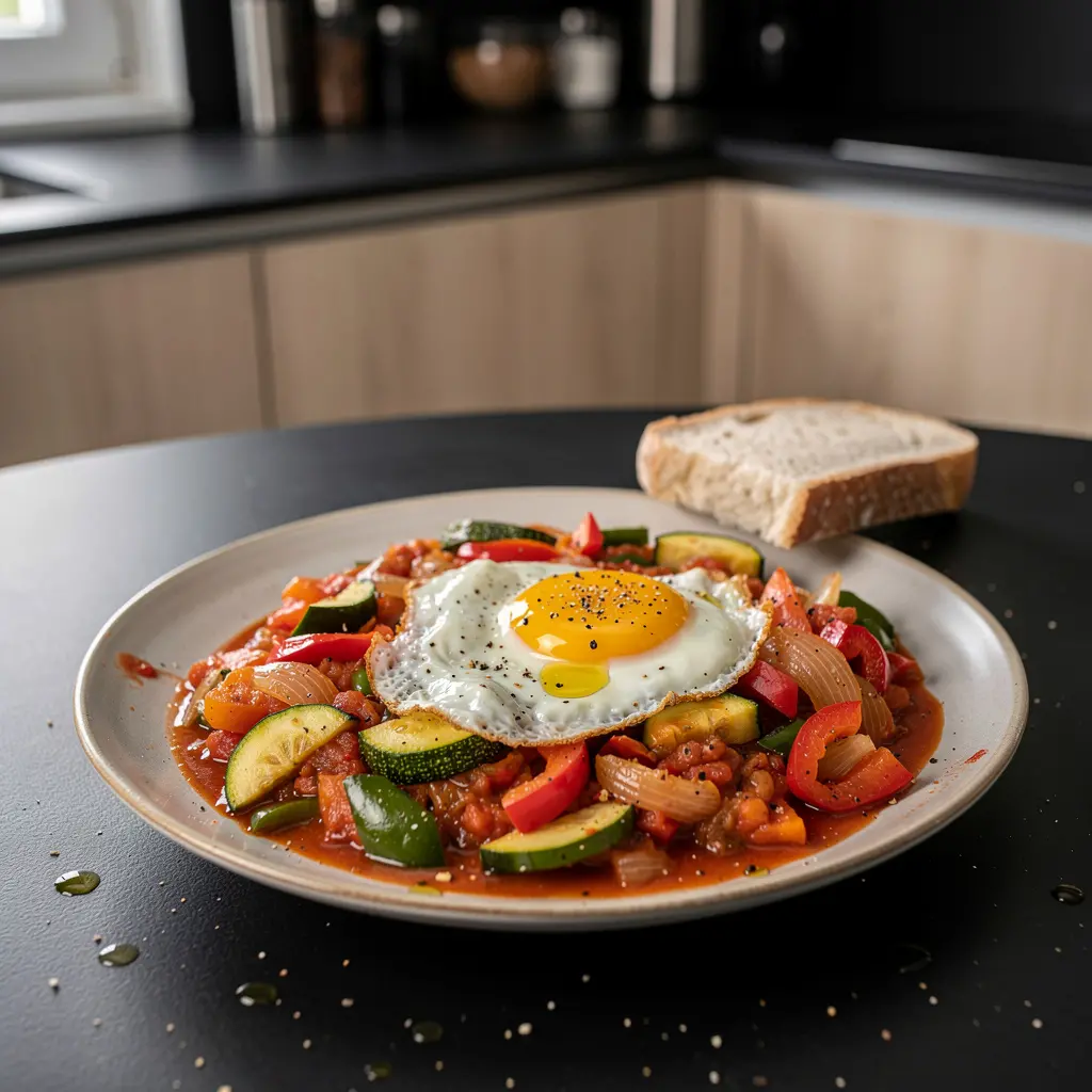 Pisto manchego – hiszpański gulasz warzywny