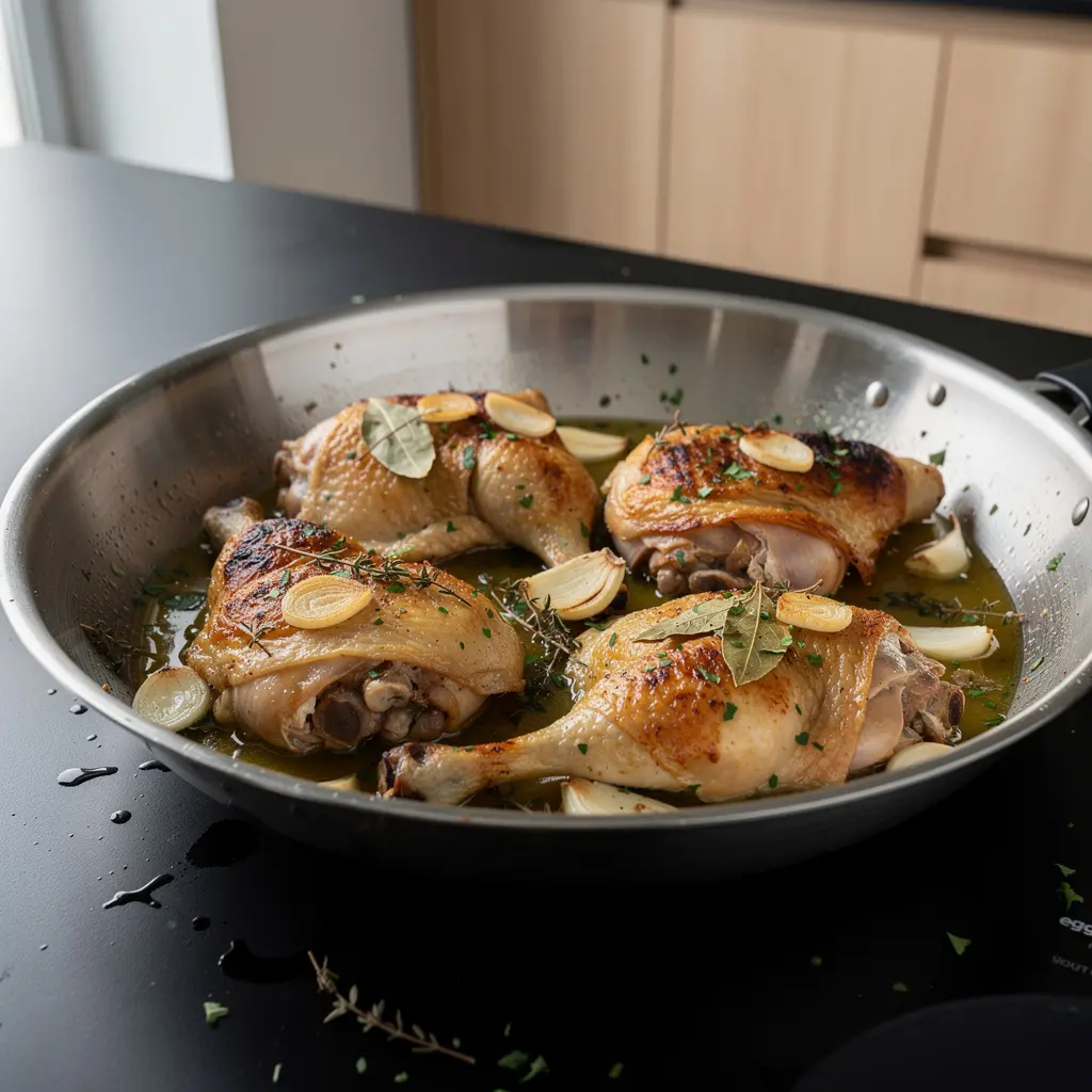 Pollo al ajillo – kurczak w czosnku po hiszpańsku