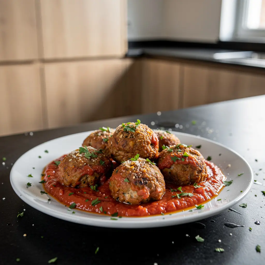 Polpette al sugo – włoskie klopsiki w sosie pomidorowym