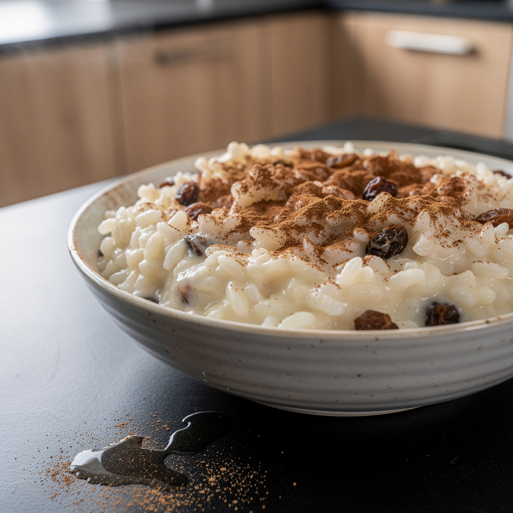 American-Style Cinnamon Rice Pudding