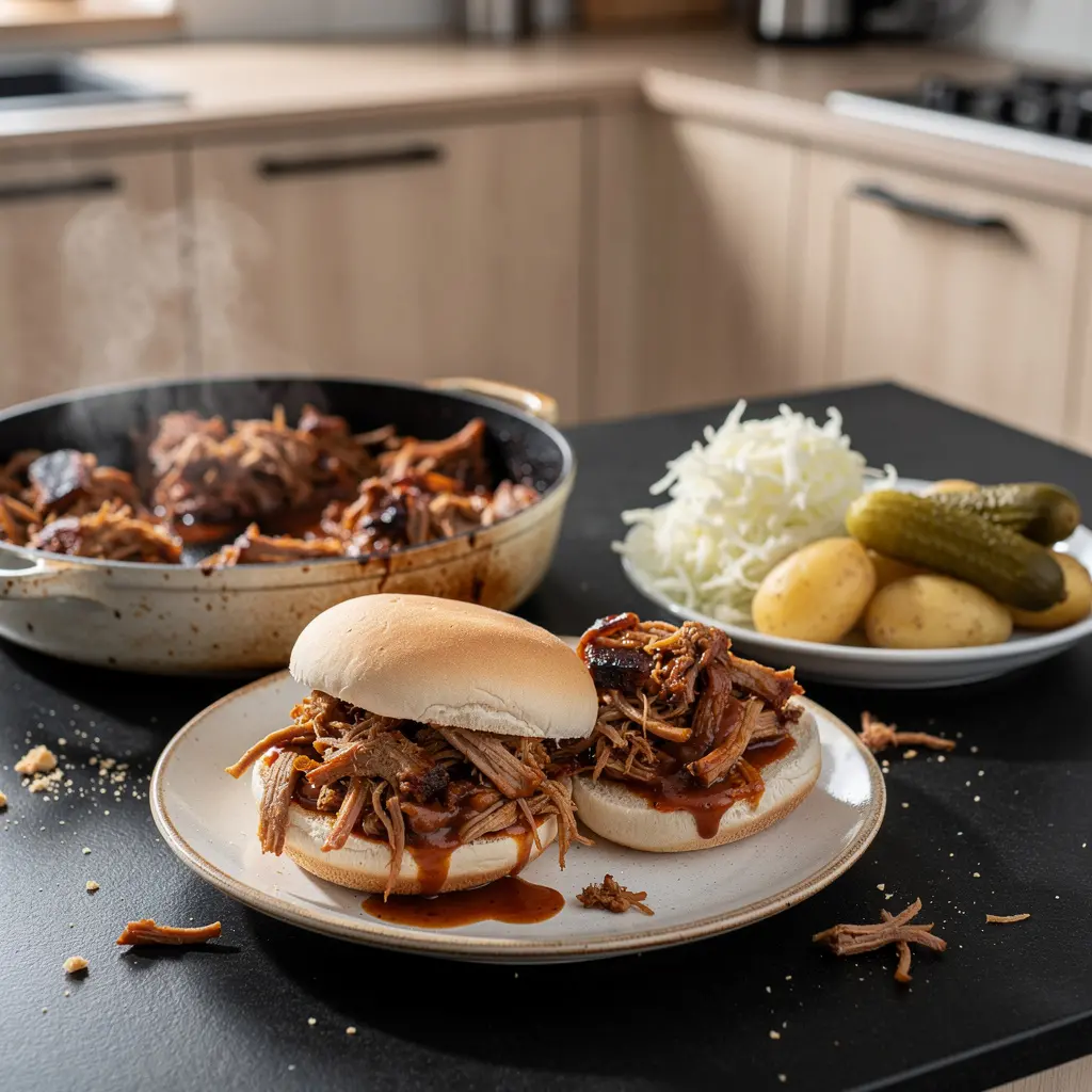 Pulled Pork – Shredded Pork in Barbecue Sauce