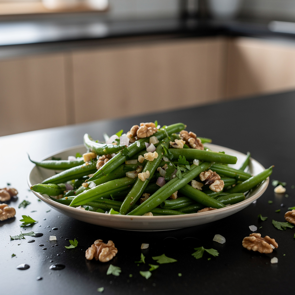 Salade de haricots verts – French-style green bean salad
