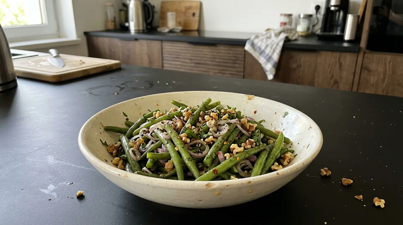 Salade de haricots verts – sałatka z zielonej fasolki po francusku