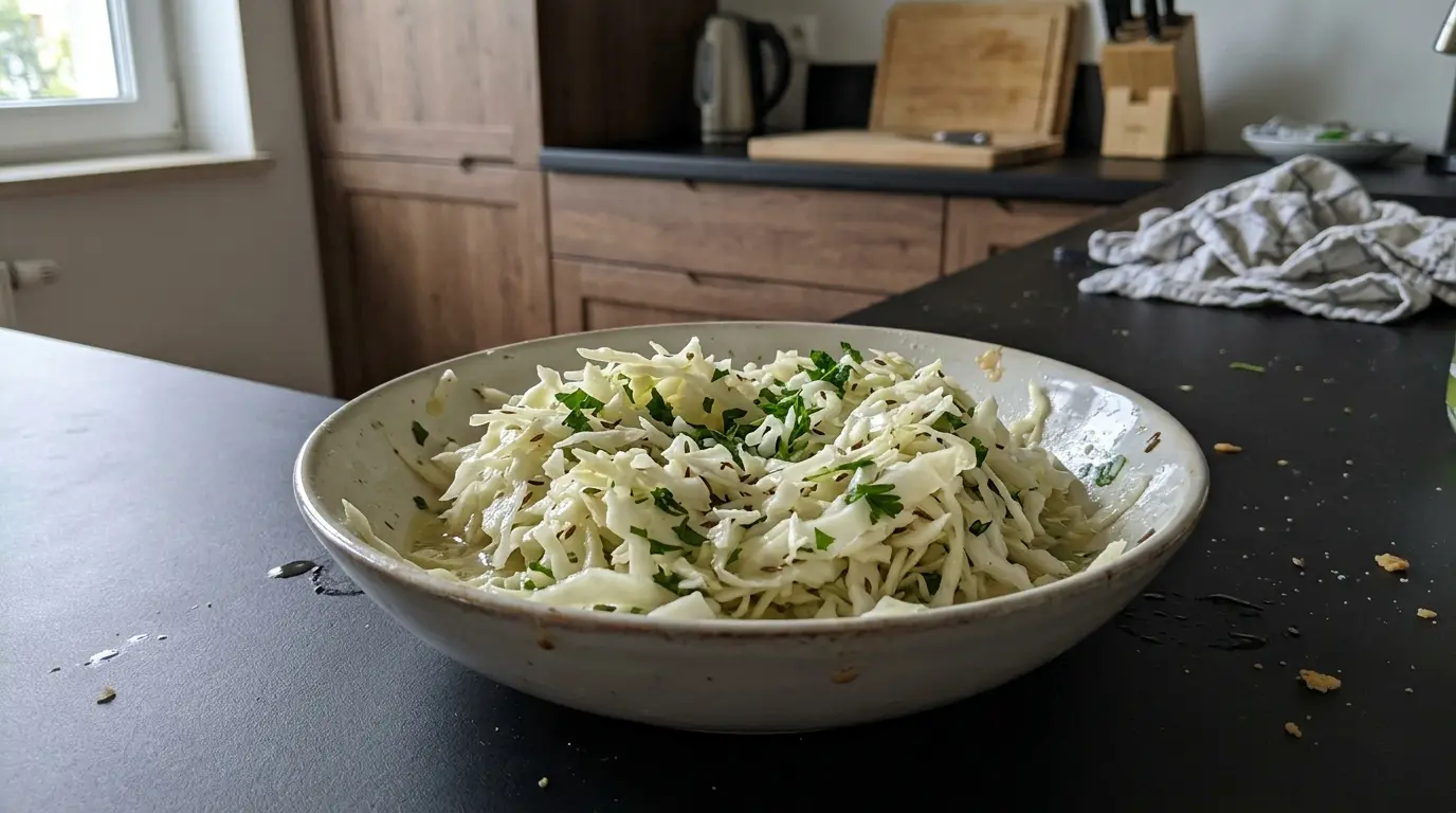 Sałatka z białej kapusty Krautsalat