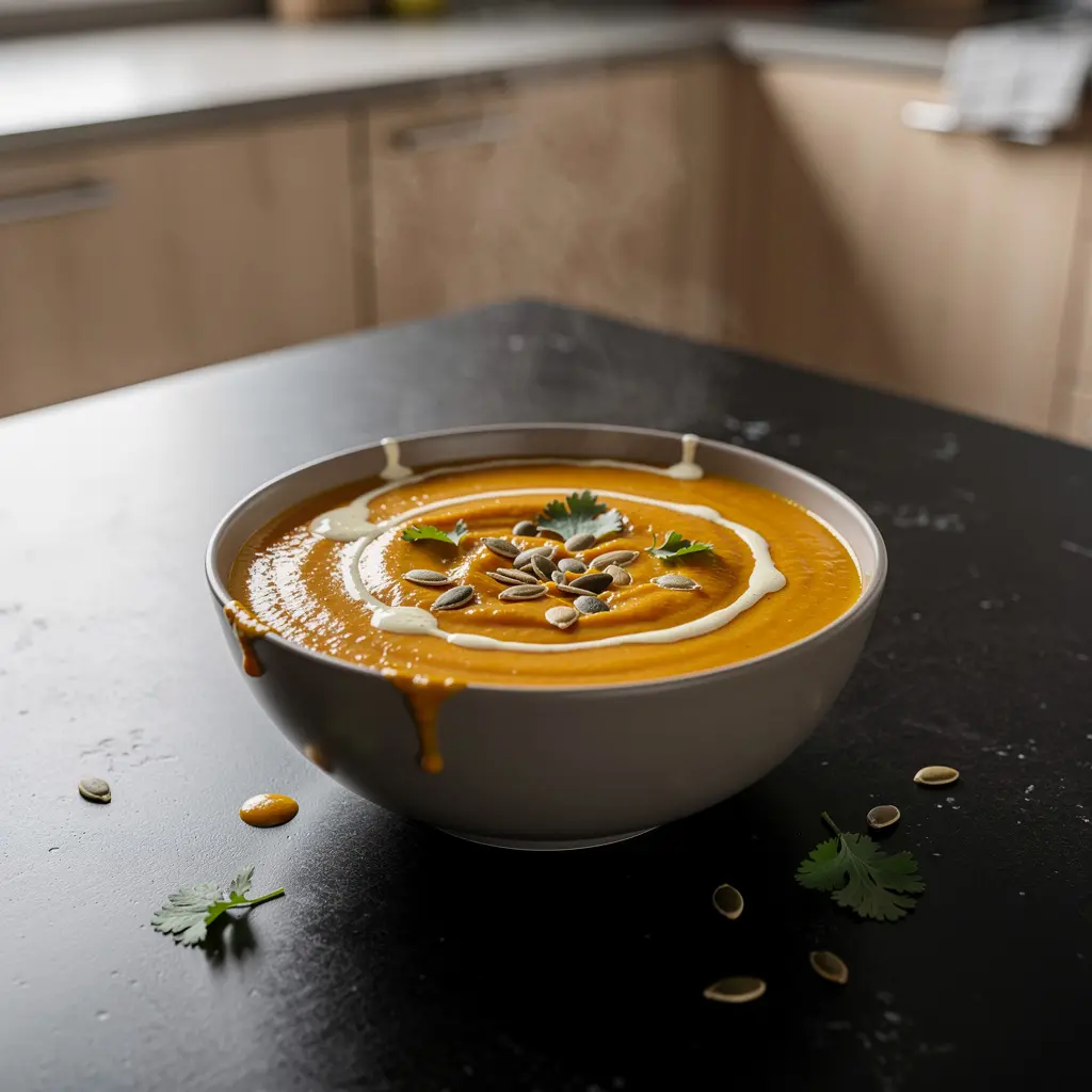 Sopa de calabaza – krem z dyni po meksykańsku z chili i limonką