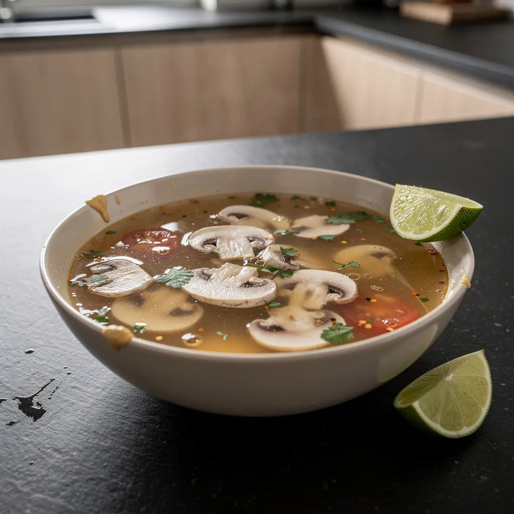 Sopa de hongos – zupa grzybowa po meksykańsku z epazote