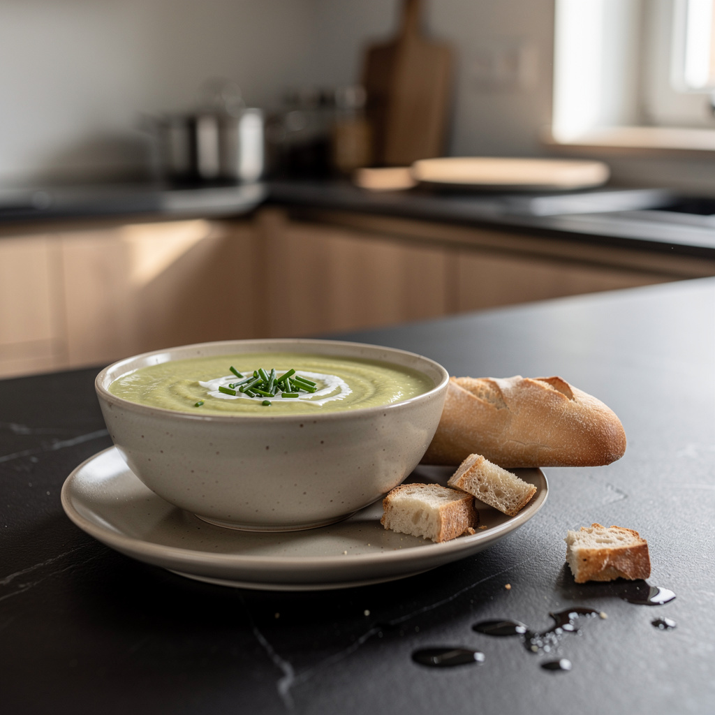 Soupe de courgettes et pommes de terre – lekki krem z cukinii i ziemniaków