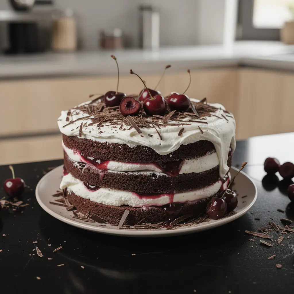 Torta di ciliegie alla Foresta Nera