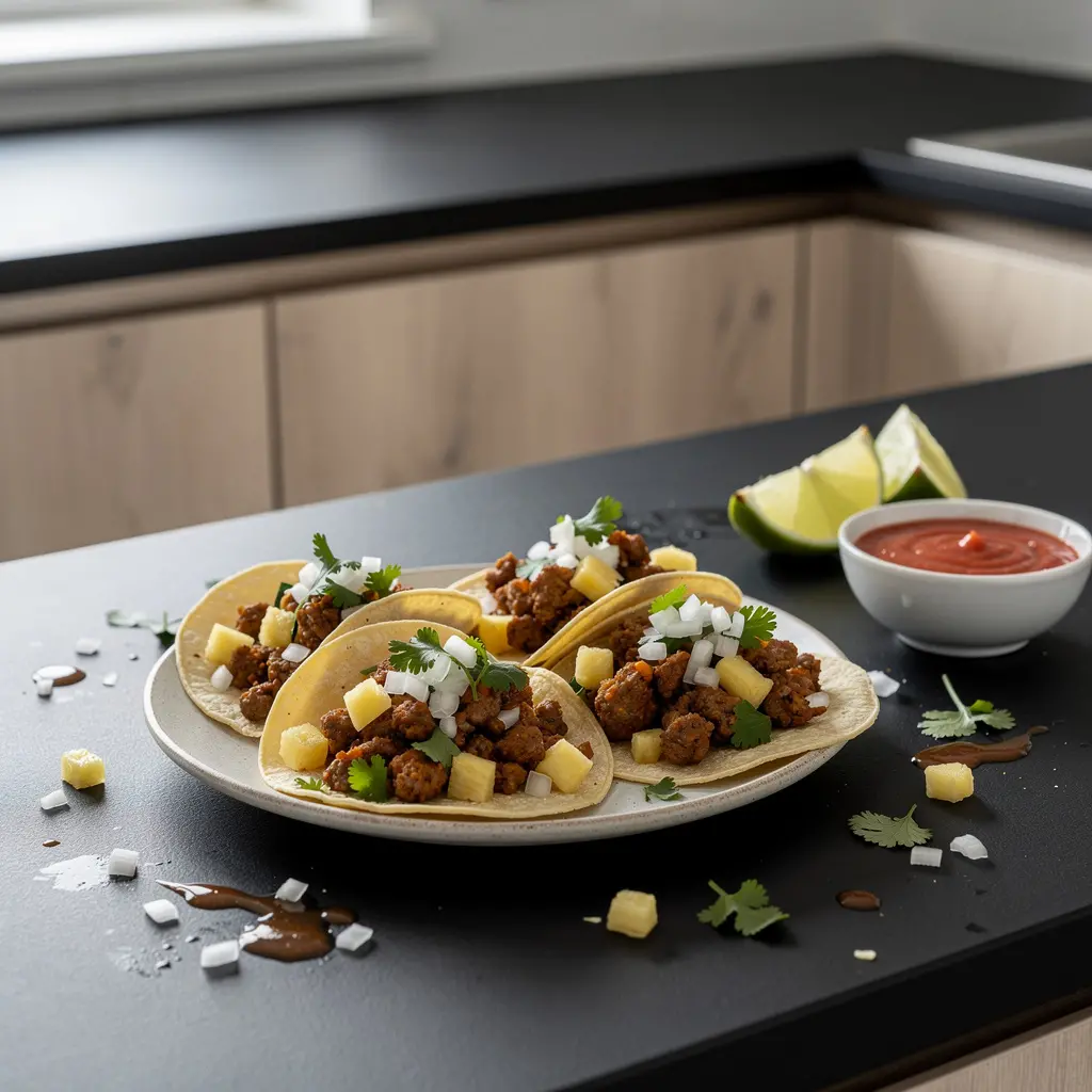 Tacos de longaniza – tacos z pikantną kiełbasą