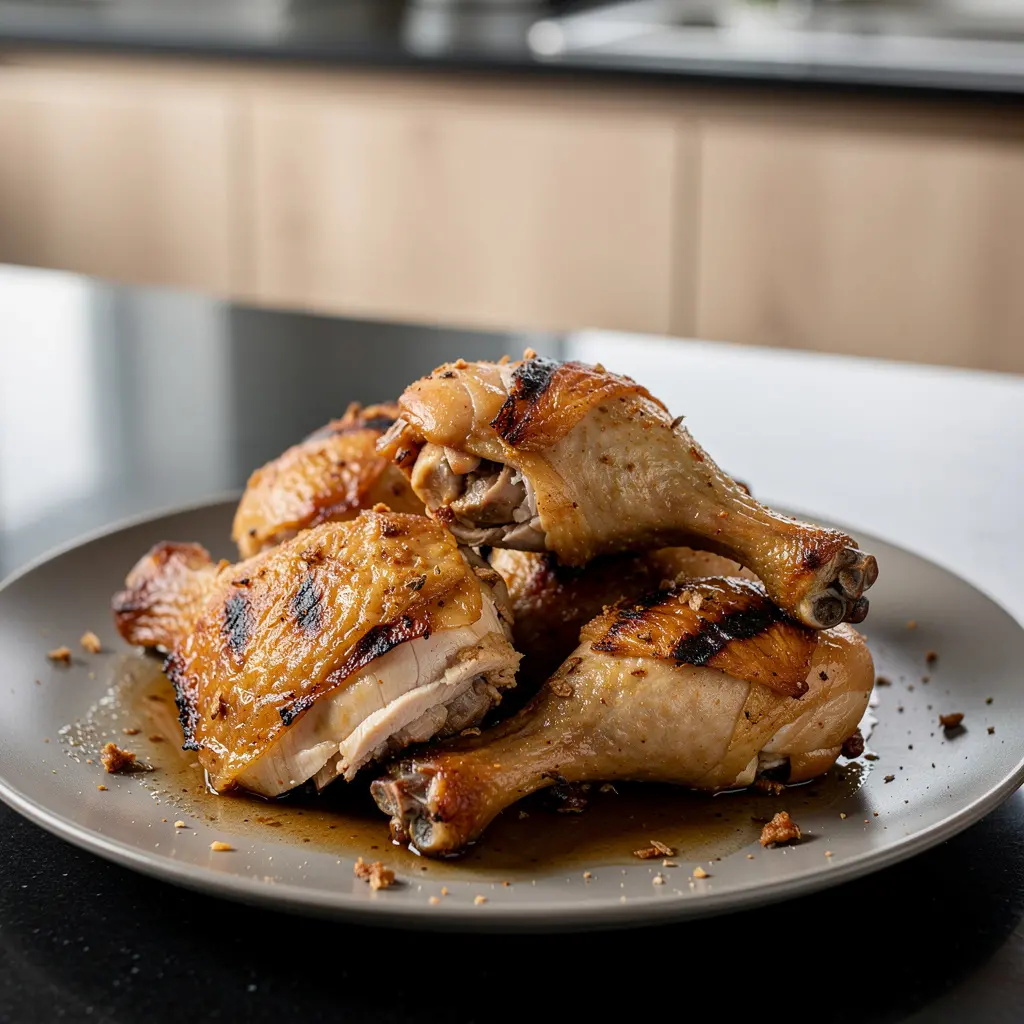 Tajski grillowany kurczak z czosnkiem i kolendrą (Gai Yang domowy)