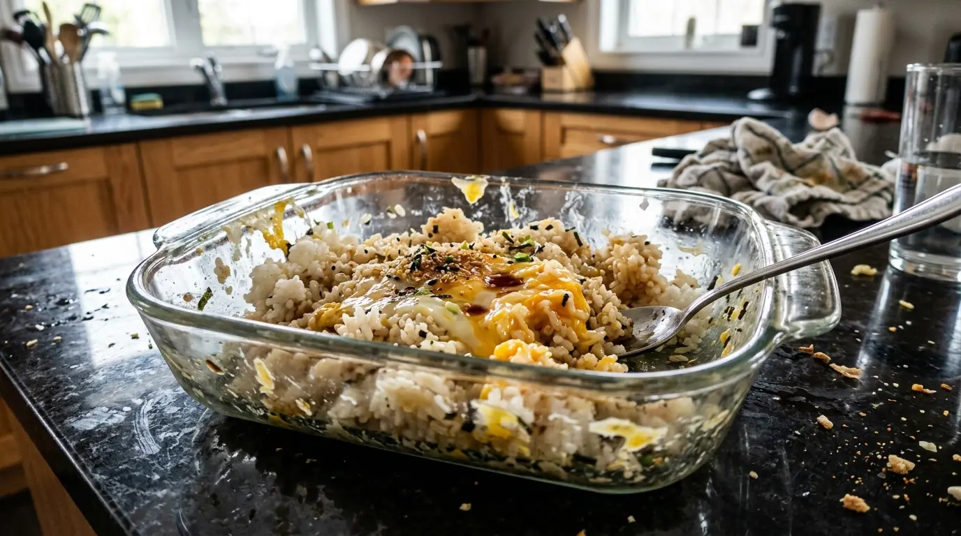 Tamago kake gohan – ryż z jajkiem na śniadanie