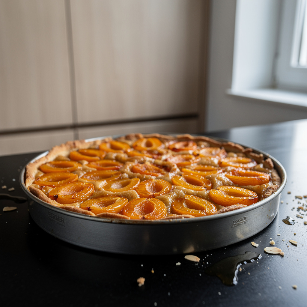 Tarte aux abricots – apricot and almond tart