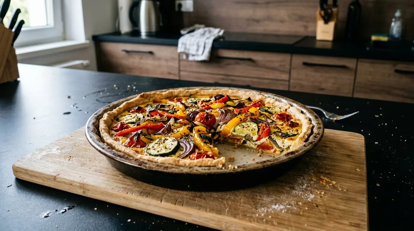 Tarte aux légumes du soleil – tarta z pieczonymi warzywami letnimi