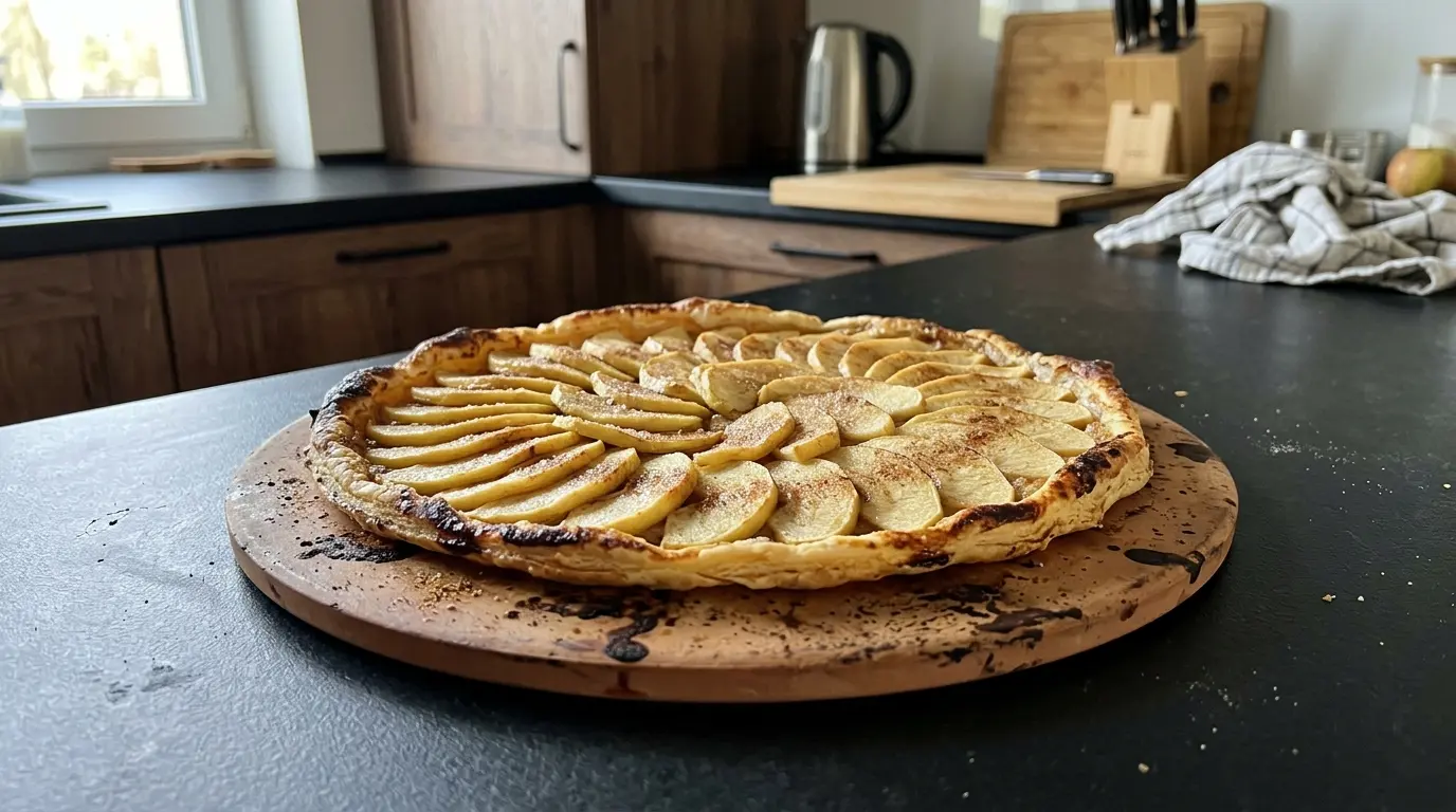 Tarte fine aux pommes – cienka francuska tarta z jabłkami