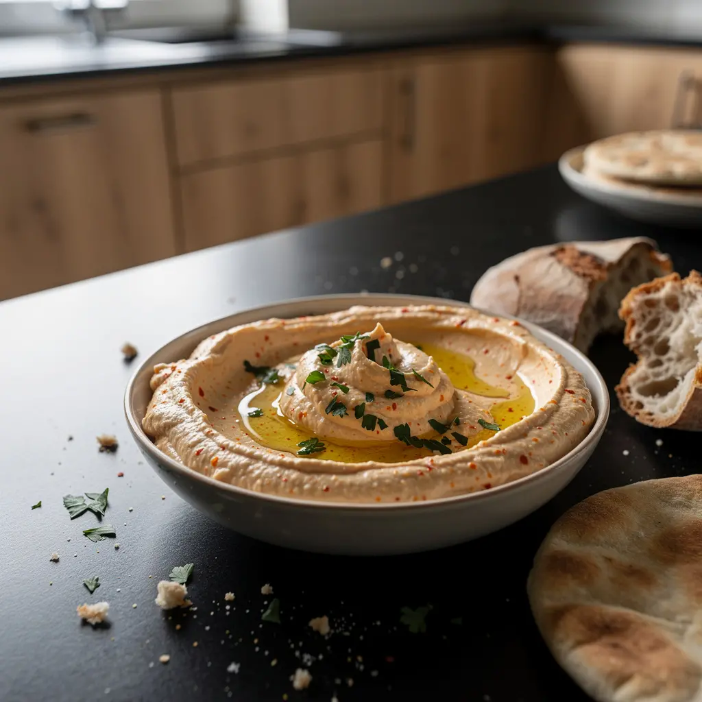 Turecka pasta z fasoli z papryką i jogurtem