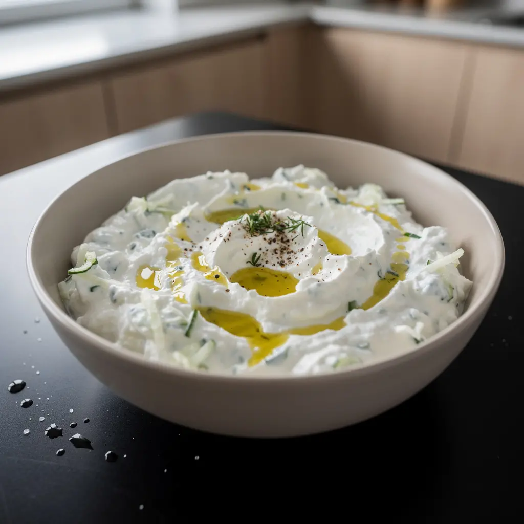 Tzatziki – grecki sos jogurtowo-ogórkowy