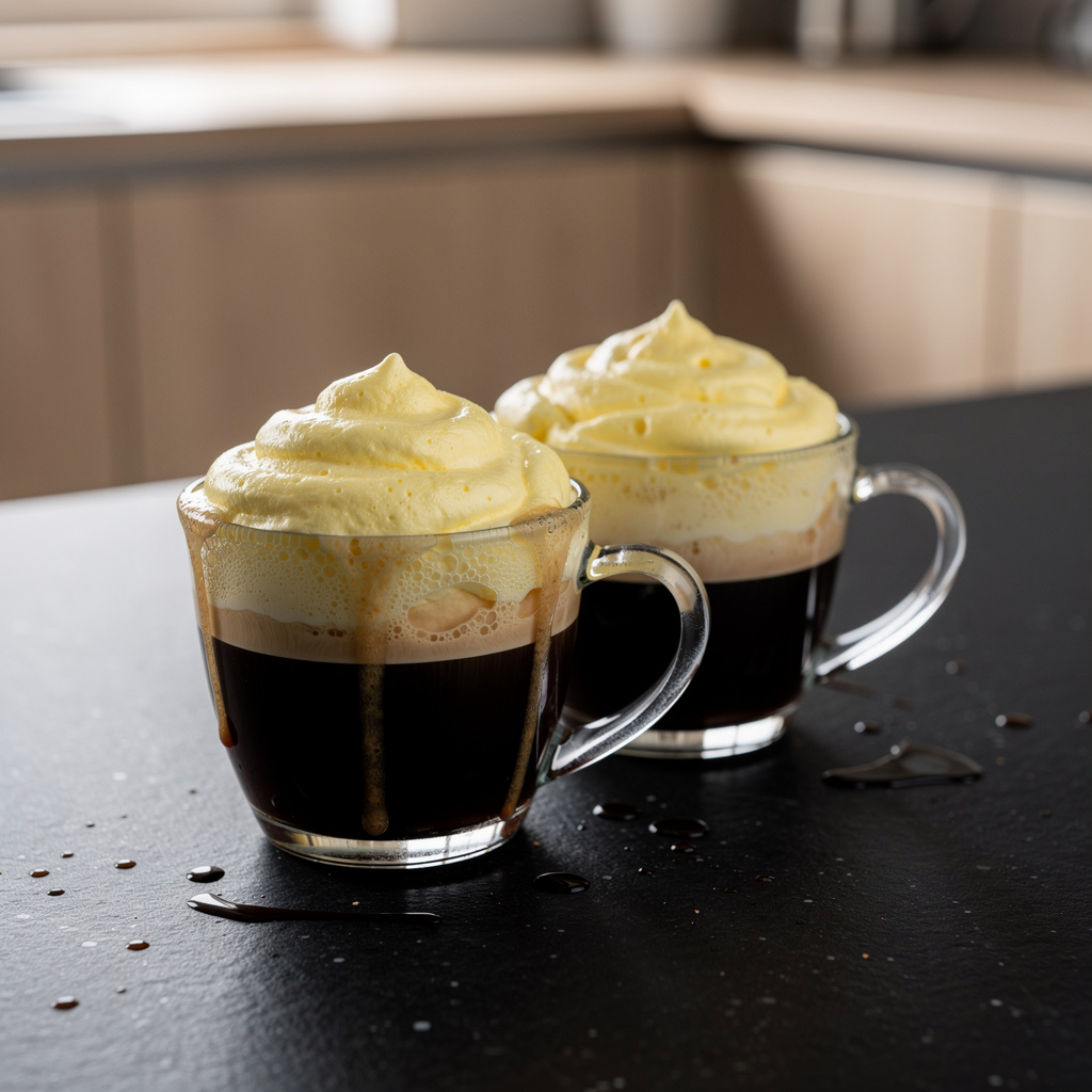 Vietnamese Egg Coffee Ca Phe Trung