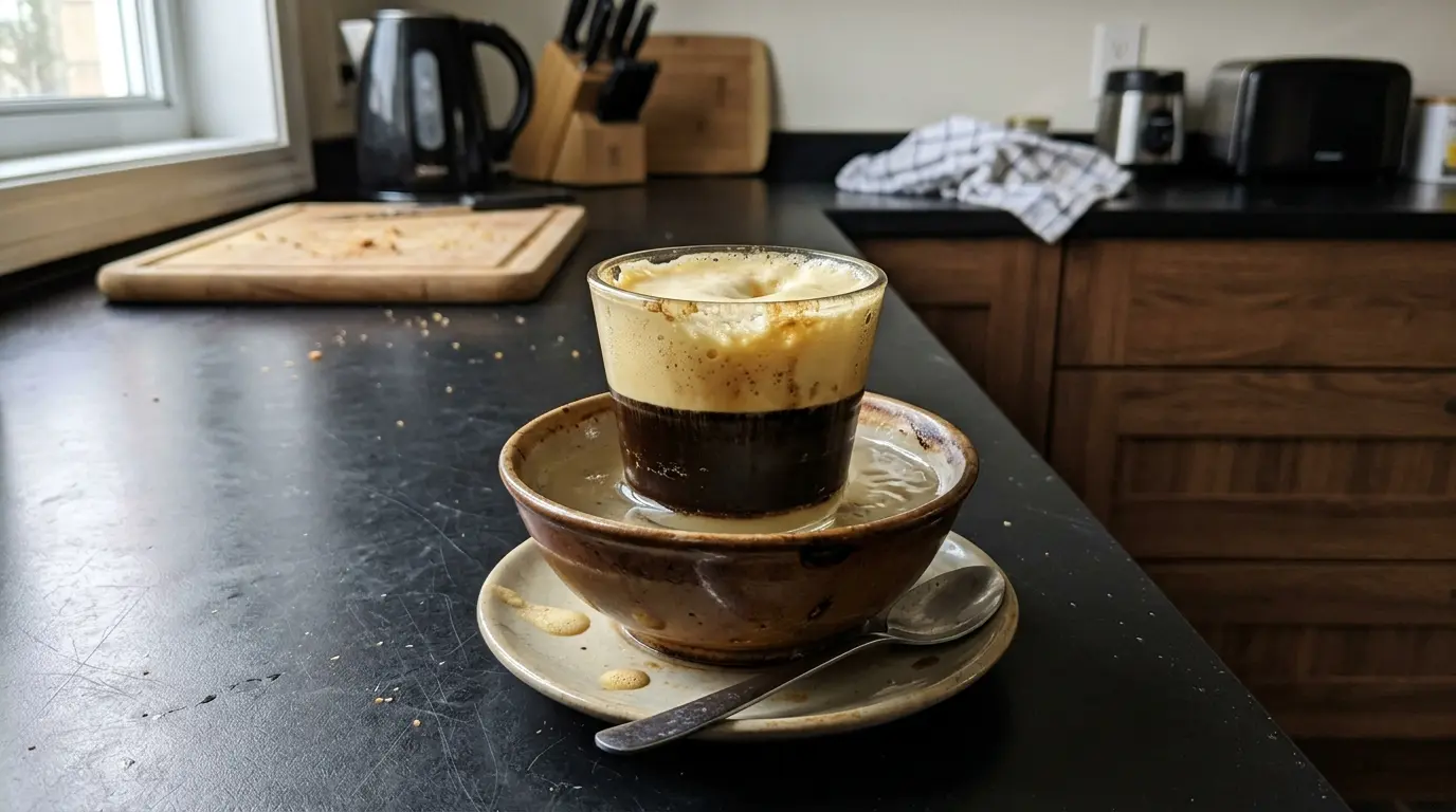 Wietnamska kawa jajeczna ca phe trung